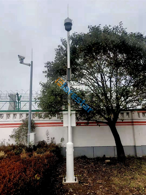 折臂式監控桿